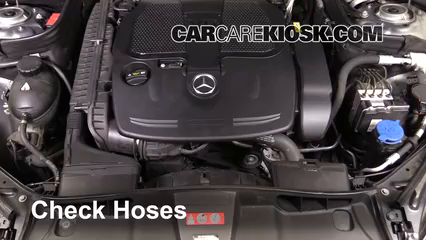 2013 Mercedes-Benz E350 4Matic 3.5L V6 Sedan Durites Vérifier les durites